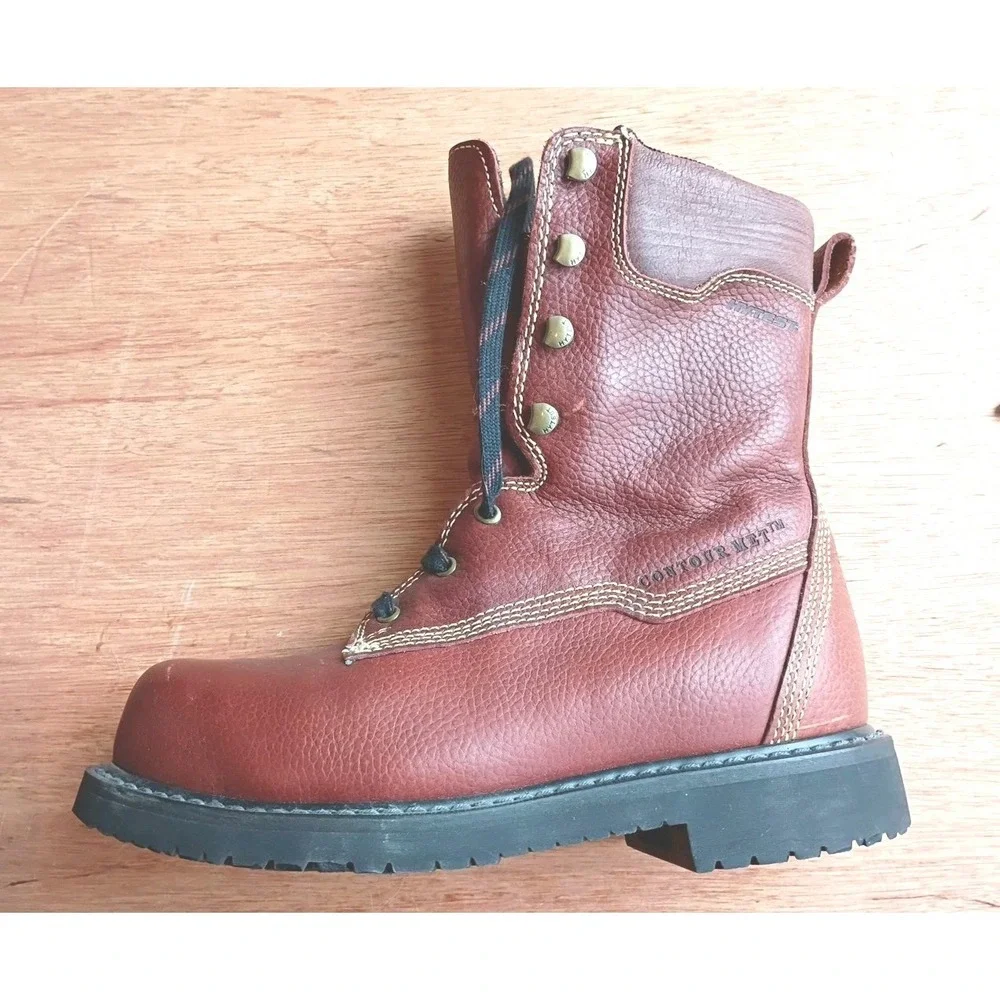 Hytest I Iron High Heat‎ Work Boots Mens Brown Boots - US 6.5